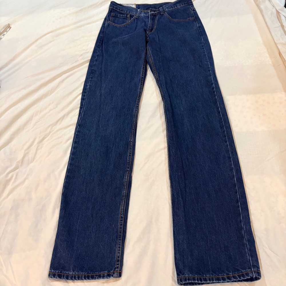John B Stetson Co 1312 Mens Modern‎ Straight Leg Jeans Blue Denim W30 L38